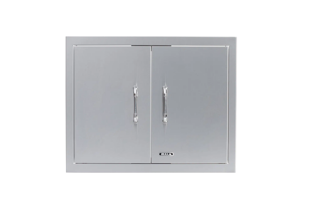 Bull 30″ Stainless Steel Double Door with Reveal