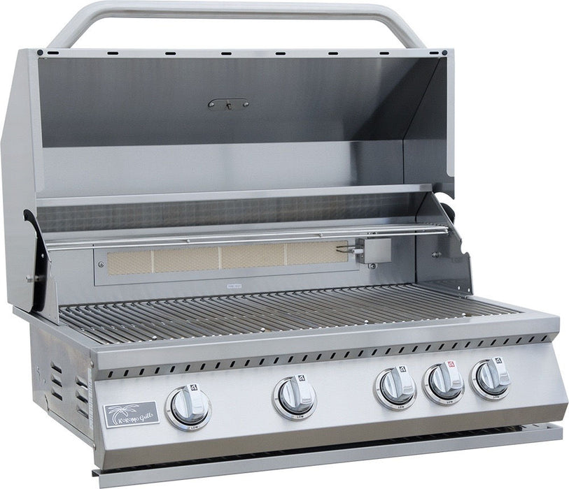 Kokomo 32 inch Built in Gas Grill (4 Burner/ Back Burners)