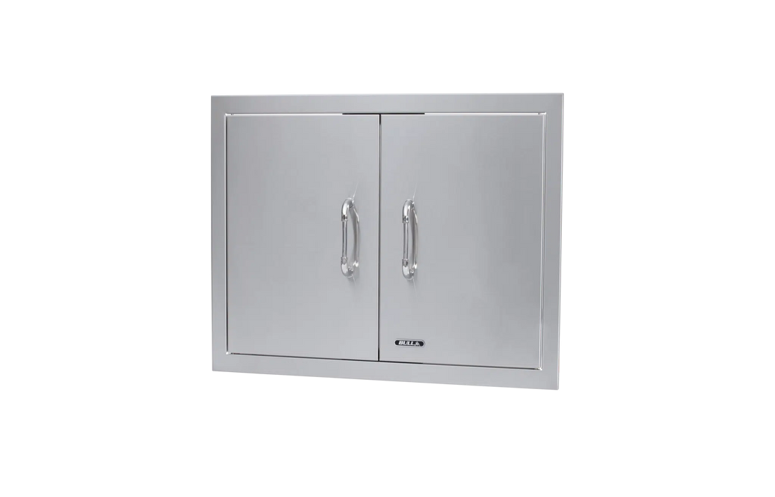 Bull 25″ Stainless Steel Double Door with Reveal