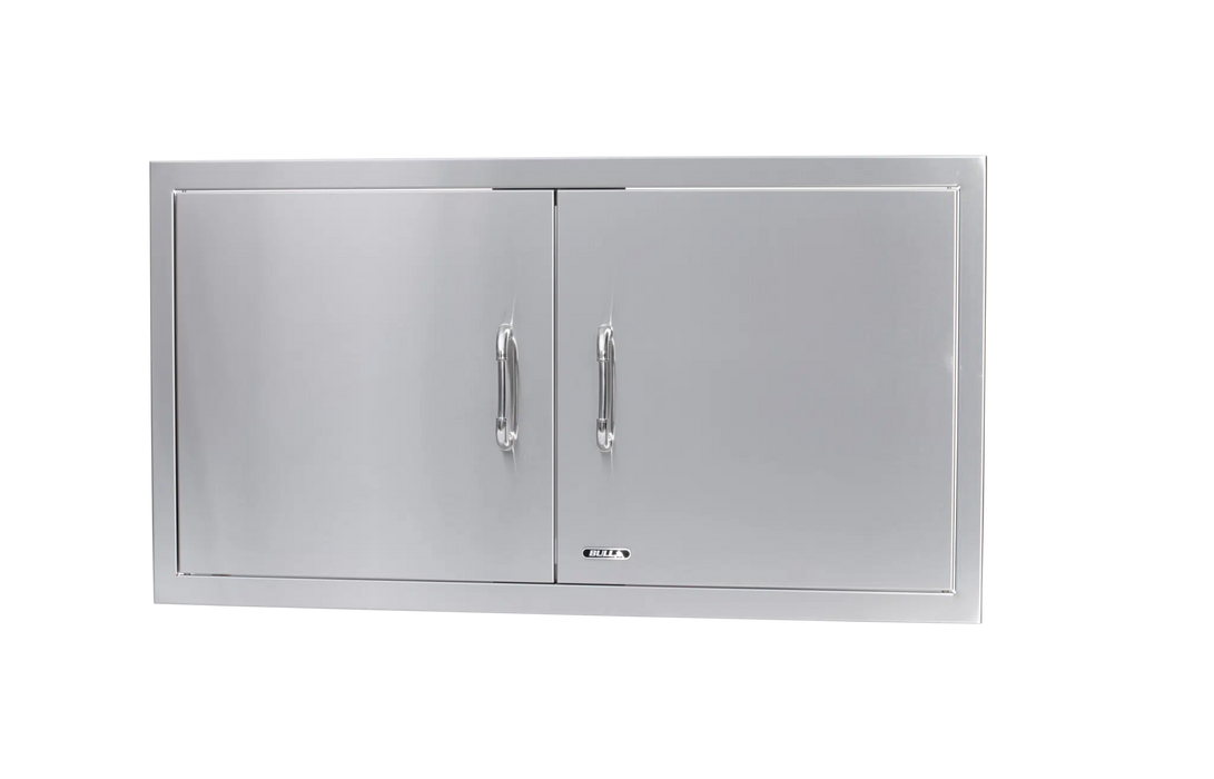 Bull 38″ Stainless Steel Double Door with Reveal
