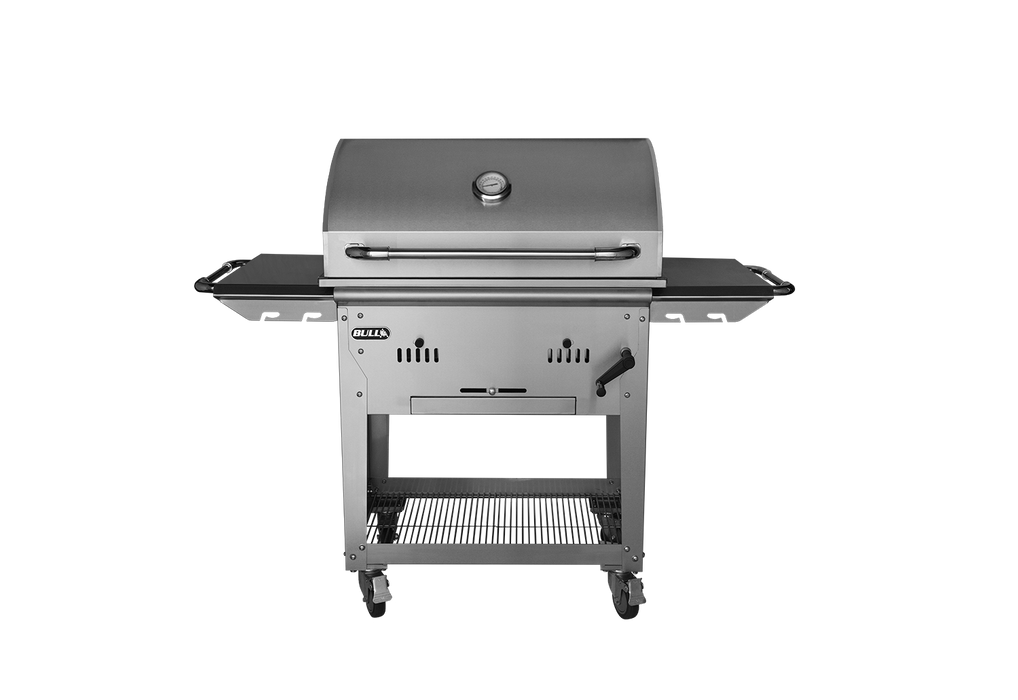Bull Bison Premium Outdoor Charcoal Grill Head w/ Cart