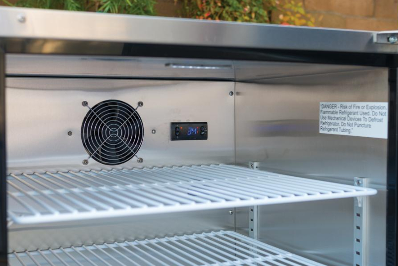 Bull Premium Outdoor Rated 4.9 cu. ft. Stainless Steel Fridge Series II