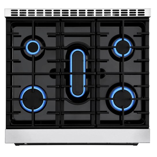 Empava 30 In. Pro-Style Slide-in Single Oven Gas Range