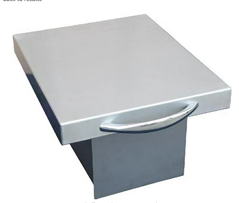 KoKoMo Grills Cutting Board and Trash Chute