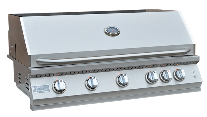 Kokomo 40 inch Professional Built in Gas Grill (5 Burner/Back Burner)