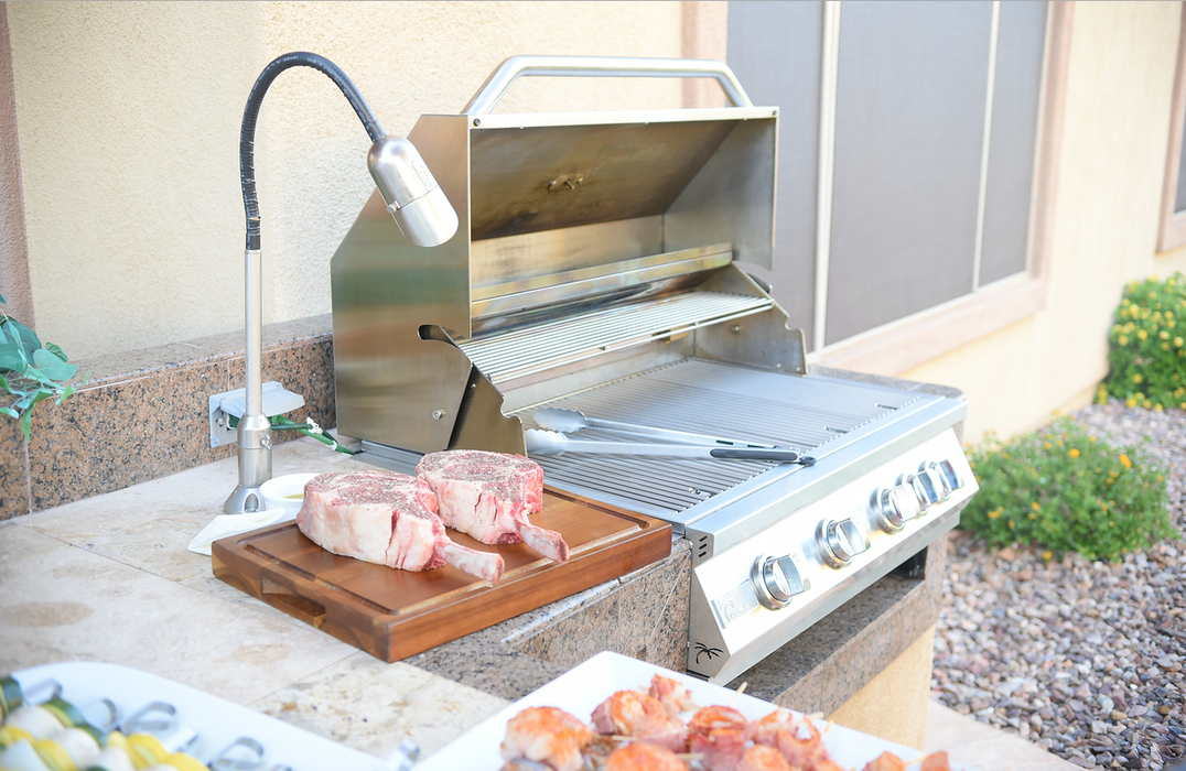 Kokomo 32 inch Built in Gas Grill (4 Burner/ Back Burners)