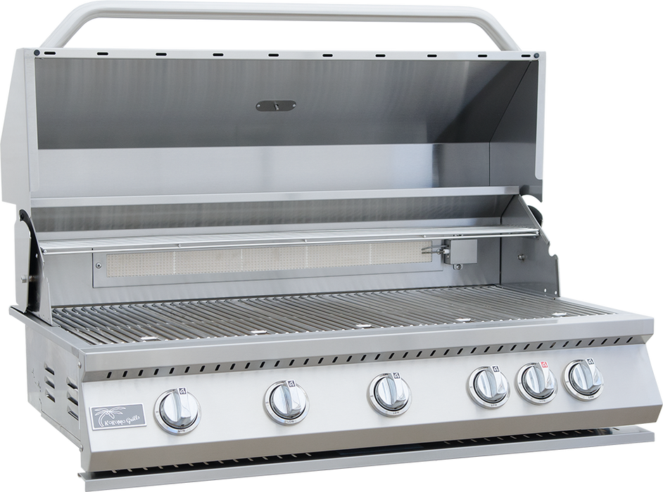 Kokomo 40 inch Built in Gas Grill (5 Burner/Back Burner)