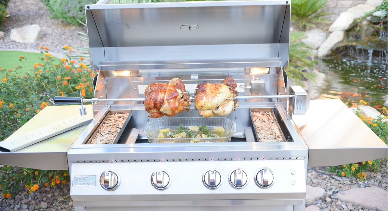 Kokomo 32 inch Built in Gas Grill (4 Burner/ Back Burners)