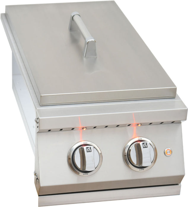 KoKoMo Grills Professional Double Side Burner w/ removable cover