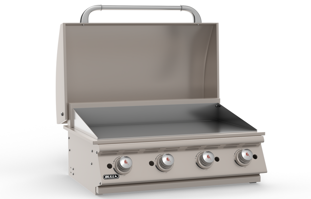 Bull 30" Commercial Griddle Drop In LP - 4 Burner / 60,0000 BTU's
