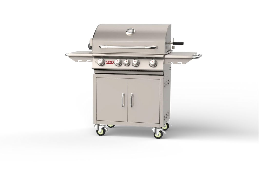 Bull Angus – 30 in Stainless Steel Drop-In Grill w/ Cart