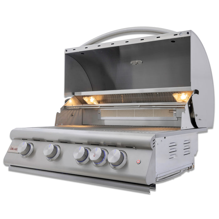 Blaze 32-Inch 4-Burner Premium LTE+ Gas Grill w/ Rear Burner & Built-in Lighting System