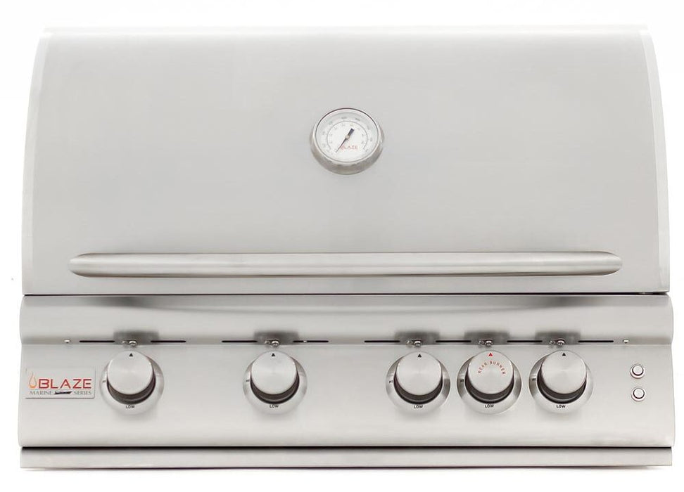 Blaze Marine Grade 316L 4-Burner Premium LTE