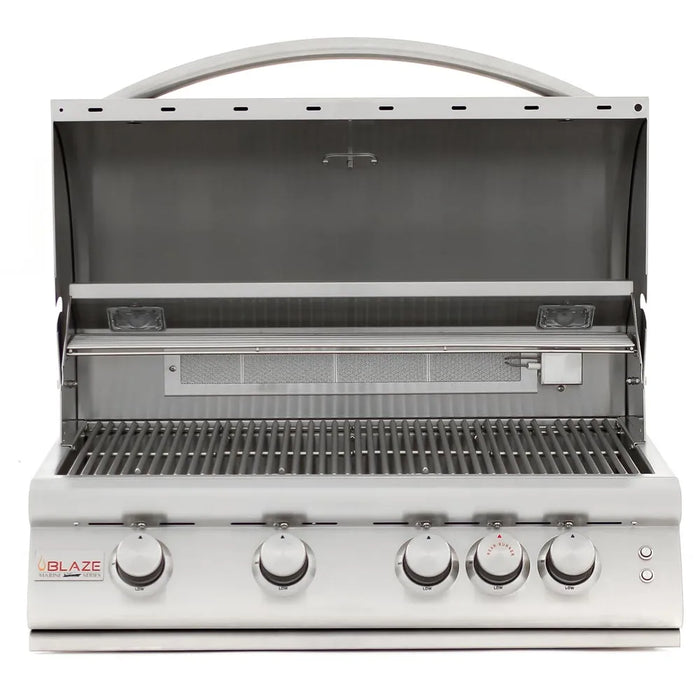 Blaze Marine Grade 316L 4-Burner Premium LTE