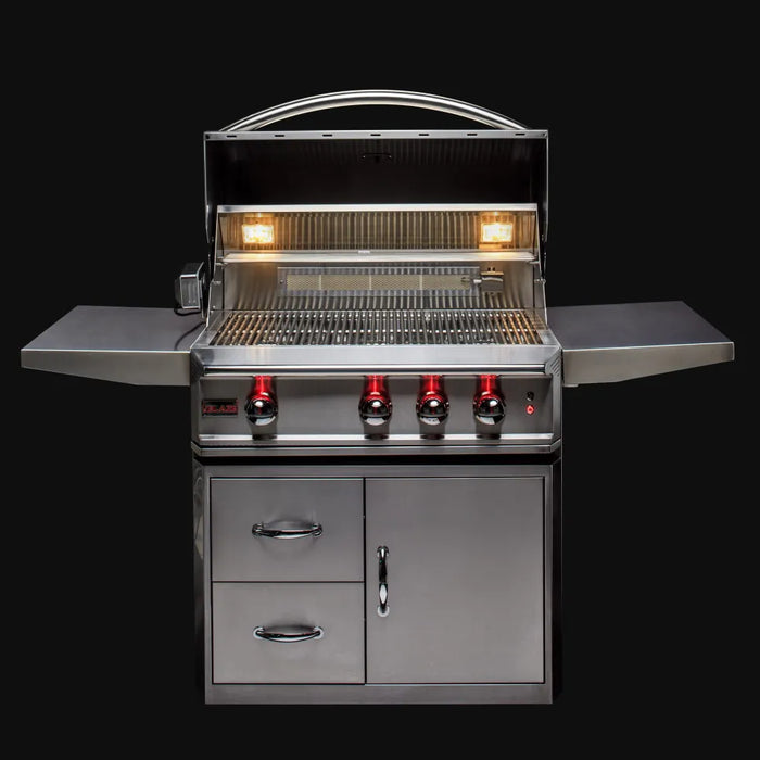 Blaze Professional LUX 34-Inch 3 Burner Built-In Gas Grill w/ Rear Infrared Burner