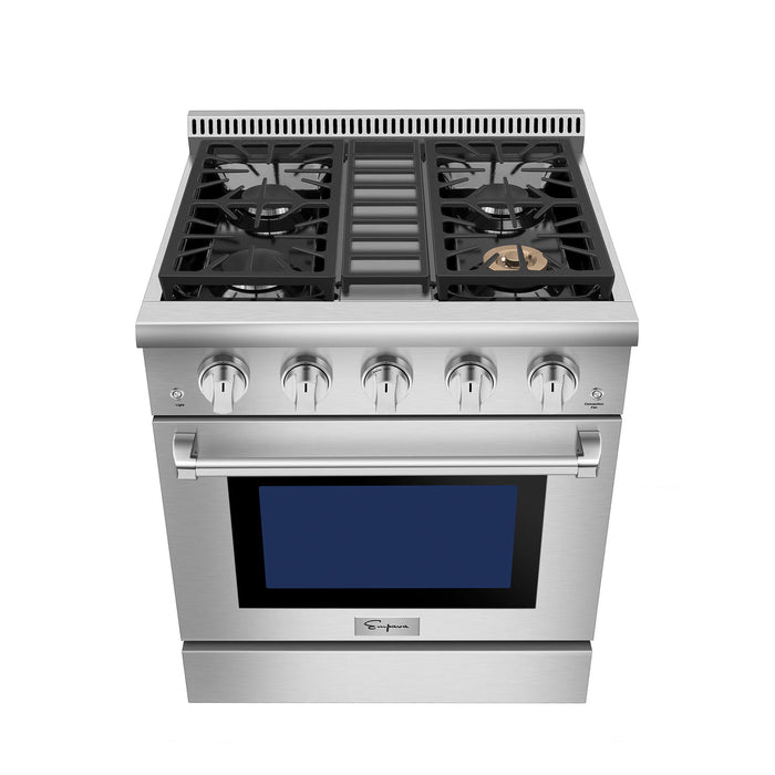 Empava 30 Inch Freestanding Range Gas Cooktop And Oven