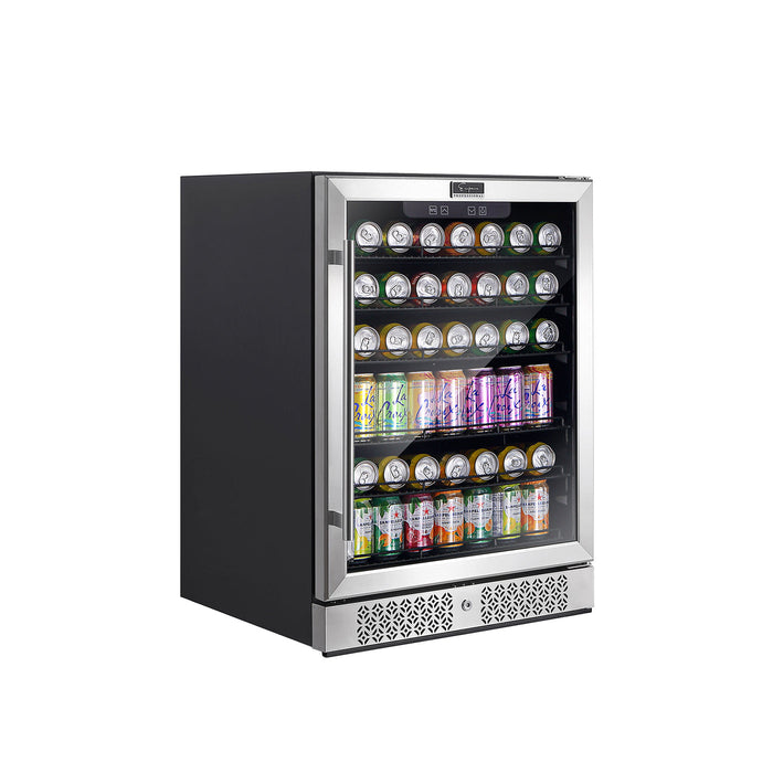 Empava 24 Inch Freestanding & Under Counter Beverage Fridge