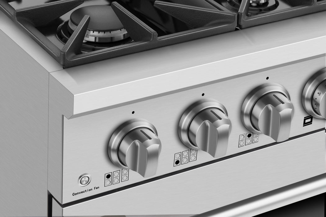 Empava 36-inch Pro-Style Slide-In Single Oven Gas Range