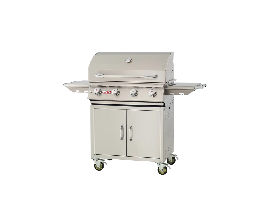 Bull Lonestar Cart – 4 Burner Stainless Steel Gas Barbecue