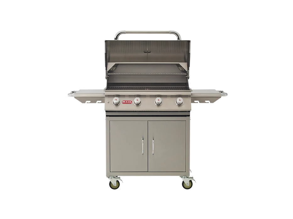 Bull Lonestar Cart – 4 Burner Stainless Steel Gas Barbecue