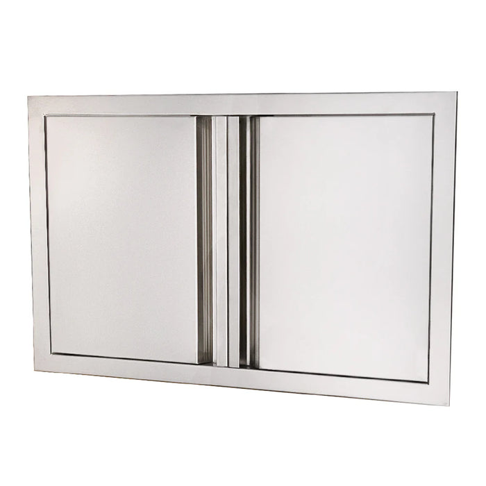 RCS Valiant Stainless Double Door-45" Wide-Soft Close