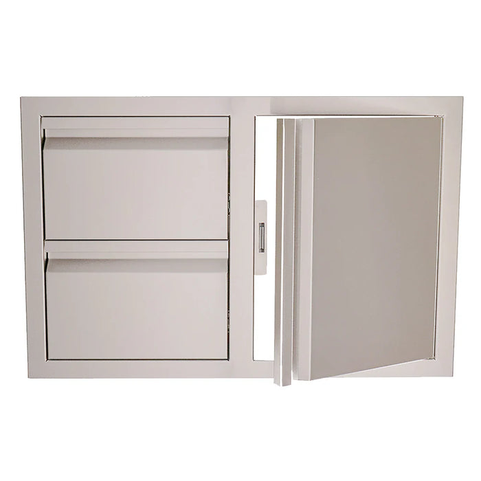 RCS Double Drawers w/ Single Door