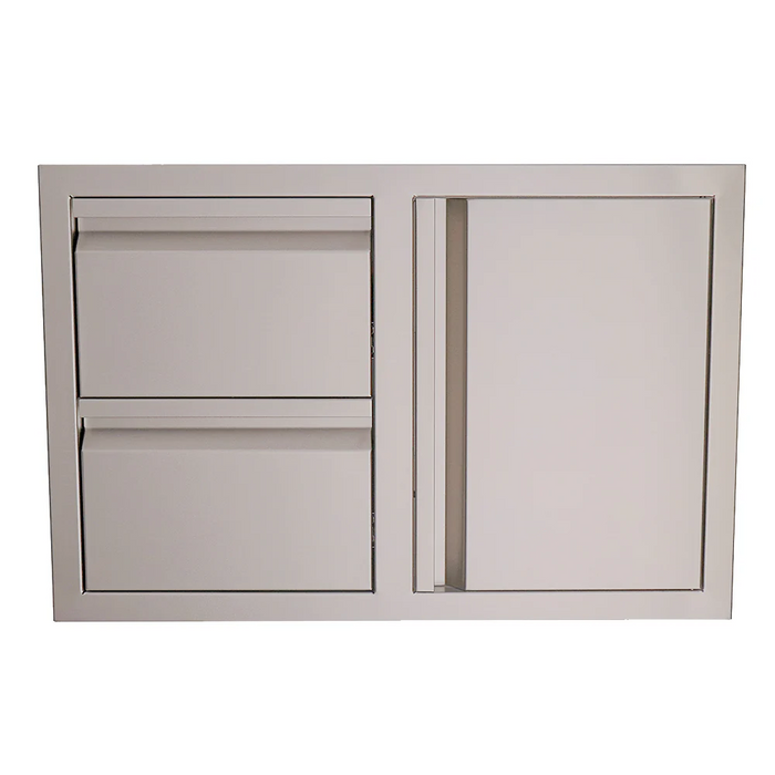 RCS Double Drawers w/ Single Door