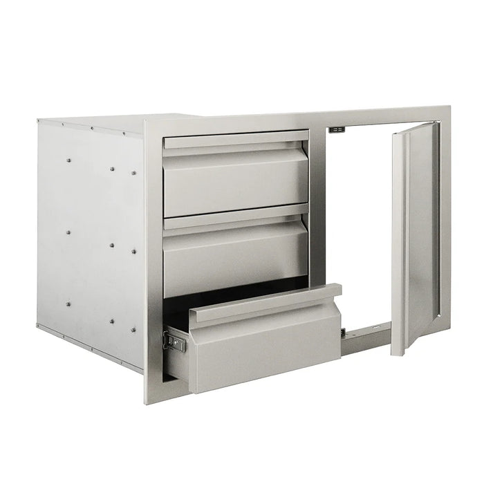 RCS Triple Drawers w/ Single Door