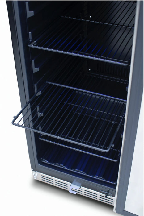 RCS 15 inch Stainless Refrigerator with Window