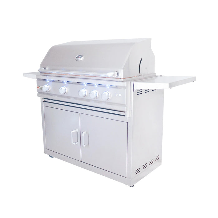 RCS 38 inch Cutlass Pro Series Freestanding Portable Grill