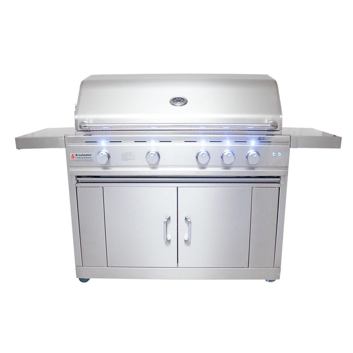 RCS 42 inch Cutlass Pro Series Freestanding Portable Grill