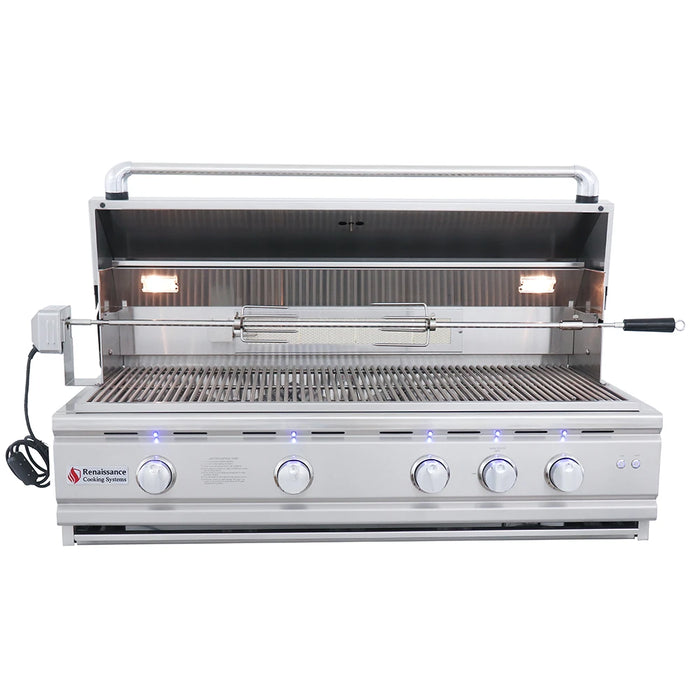 RCS 42 inch Cutlass Pro Series Freestanding Portable Grill