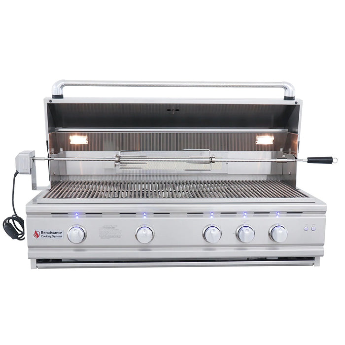 RCS 42 inch Cutlass Pro Series Built-In Grill w/ Window