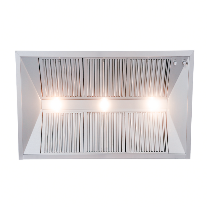 RCS 48 inch Outdoor Stainless Steel Vent Hood