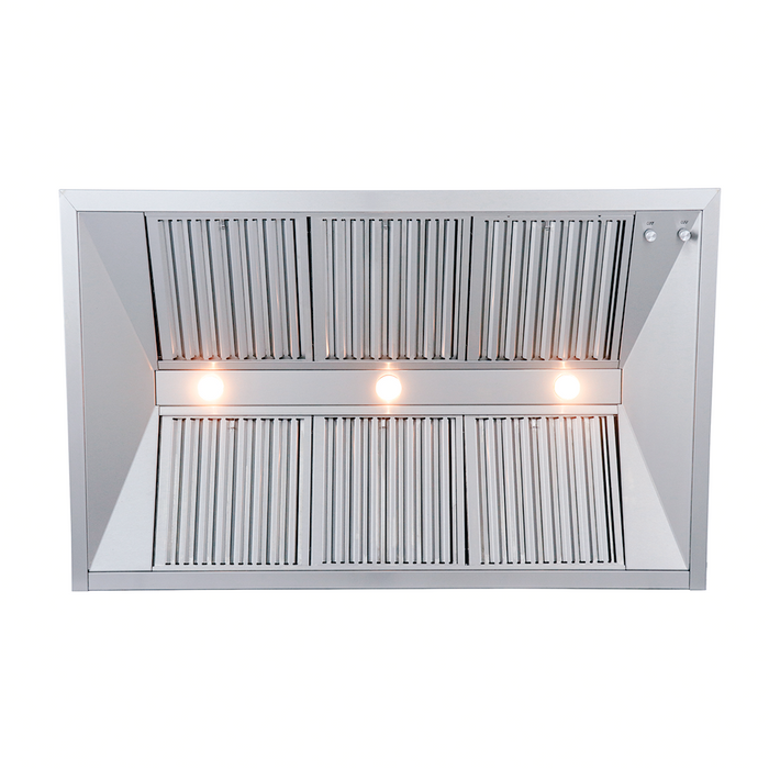 RCS 48 inch Outdoor Stainless Steel Vent Hood