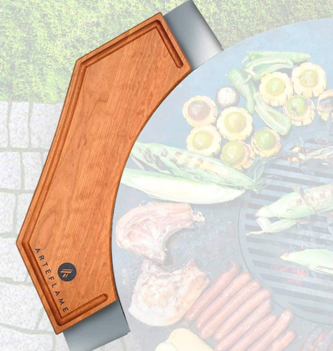 Arteflame Cherry Wood Cutting Block - Perfect Fit for 30 inch Grills