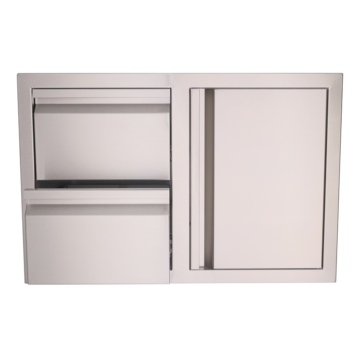 RCS The Valiant Series Double Drawer w/ Door Combo