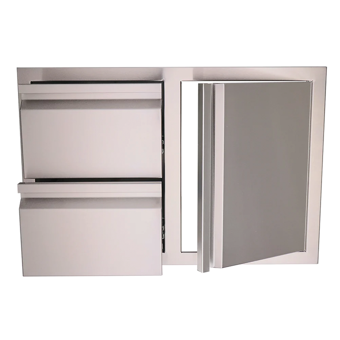 RCS The Valiant Series Double Drawer w/ Door Combo