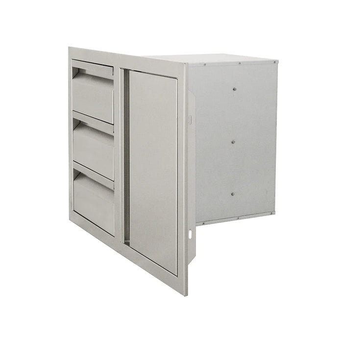 RCS The Valiant Series Triple Drawer with Single Door Combo