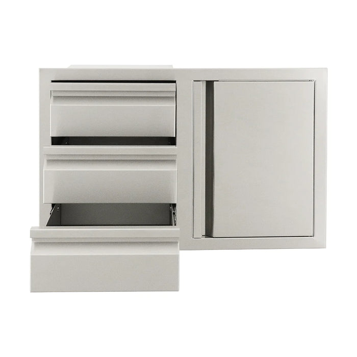 RCS The Valiant Series Triple Drawer with Single Door Combo