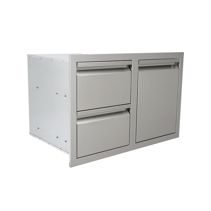 RCS The Valiant Series Dual Drawer / Propane Drawer Combo