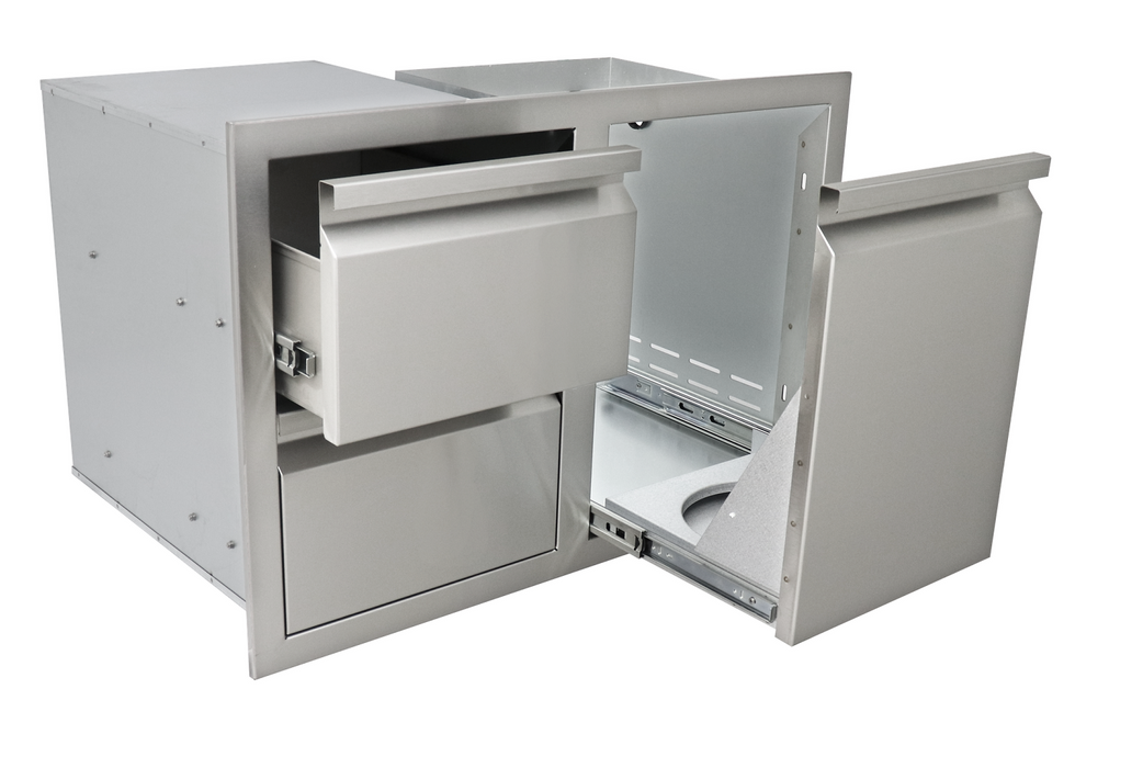 RCS The Valiant Series Dual Drawer / Propane Drawer Combo