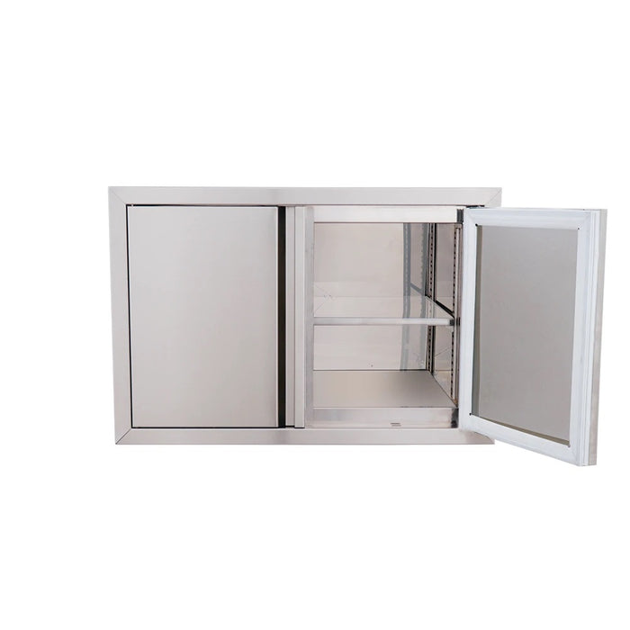 RCS The Valiant Series Double Door with Pantry Shelves