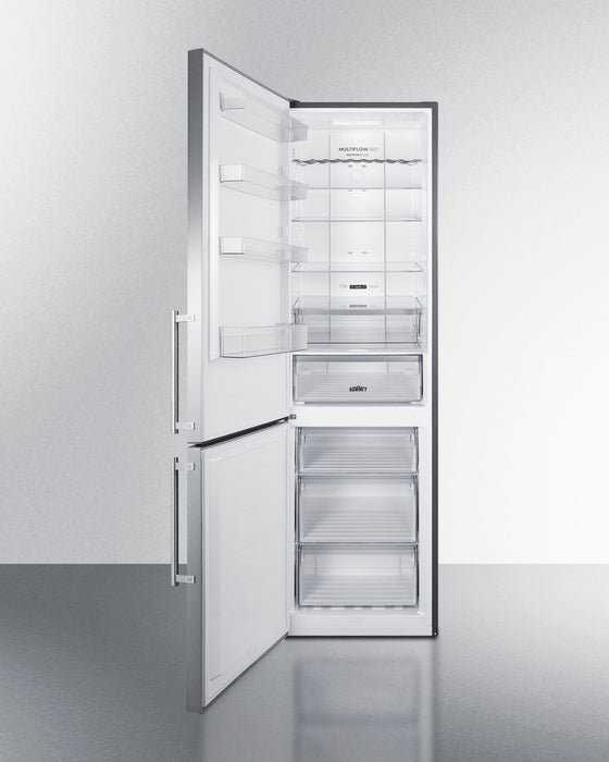 24" Wide Bottom Freezer Refrigerator - LHS