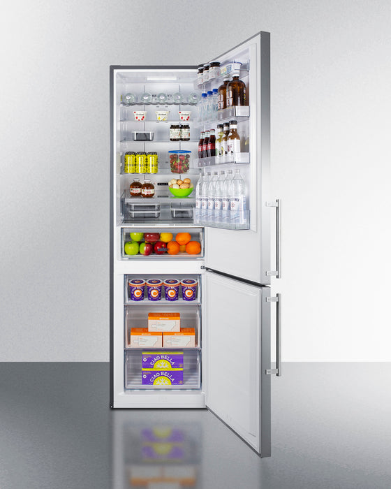 24" Wide Bottom Freezer Refrigerator - RHS