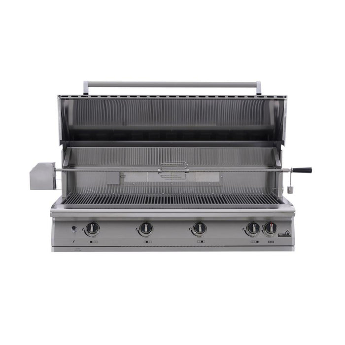 PGS Grills - Legacy - 51 Inch Big Sur Gourmet Stainless Steel Grill Head with Infrared Rotisserie Burner